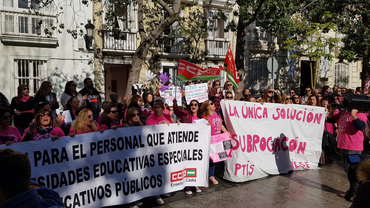 CadizPtis's tweet photo. Buenos días @javierimbroda @JuanMa_Moreno Nos vamos de fin de semana igual que empezamos!!! PRIVATIZADOS... SUBROGACIÓN de tod@s l@s PTIS de Andalucía.. La justicia lo Dice!!! @PTIS_Malaga @Anicamadrid1 @PTISSevilla @ptishuelva https://t.co/TUZBQpy3UG