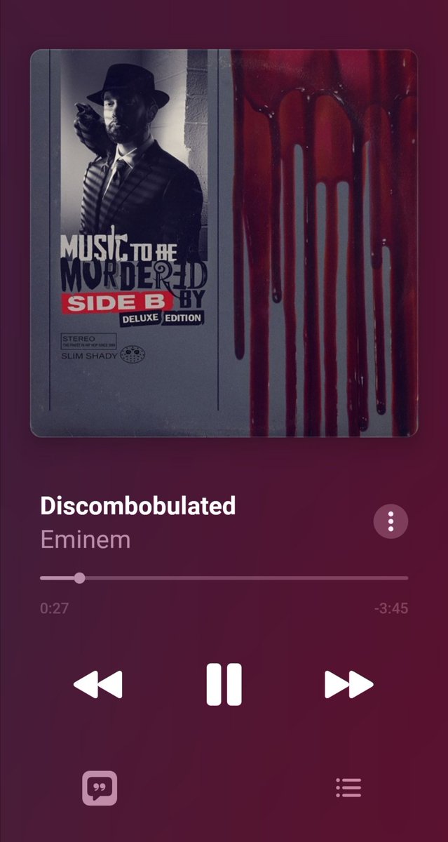 Fuck anyone who spits on Relapse, Relapse was a classic, Discombobulated is amazing.  We want Relapse 2 #eminem