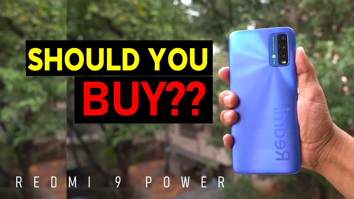 iamhackpundit's tweet photo. 🔥🔥SHOULD YOU BUY⚡ ⚡   Redmi 9 Prime Review | NOT Unboxing Camera | Gaming |  Hindi #Hackpundit #redmi9power @RedmiIndia 
MUST WATCH: https://t.co/5e4qwxKBOo https://t.co/TWaVWgGWF5