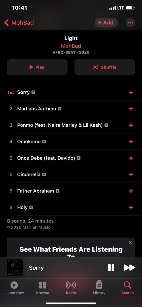 SEUNWURLD's tweet photo. God bless you @iammohbad_ for this wonderful inspiration ...#sorry #LightTheEp https://t.co/LjRjREAQAY