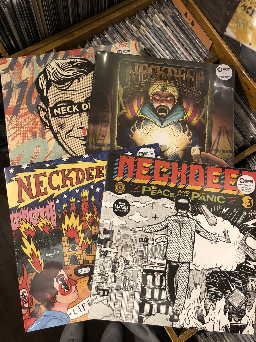 nerdsjp's tweet photo. UKポップパンクを牽引する大人気バンドNeck Deepのアルバムが再入荷!最新作はCDのみ在庫ございます。
#neckdeep #neckdeepuk https://t.co/3B17MZvLni
