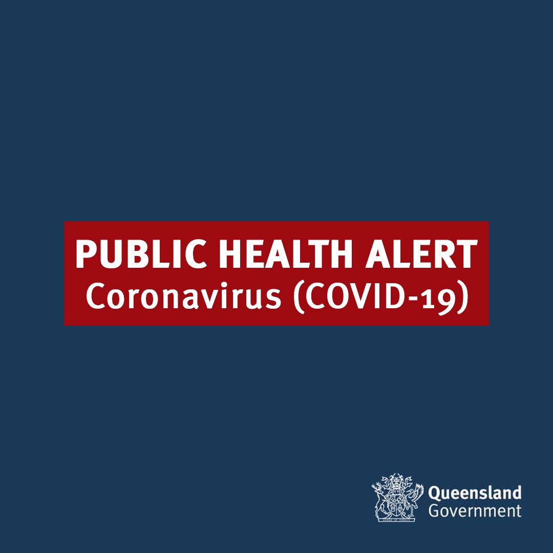 ⚠️ Public Health Alert ⚠️

Following further contact tracing work today, Queensland Health has expanded its list of venues where a confirmed #COVID19 case has visited.

For an extensive list of locations, times and dates, please visit: qld.gov.au/health/conditi…
