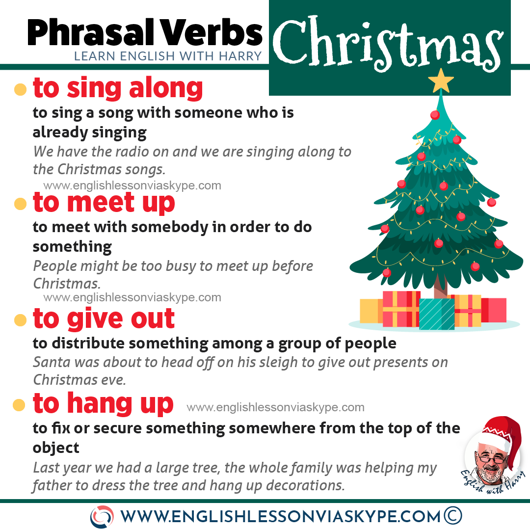 englishvskype's tweet photo. PHRASAL VERBS: 16 Christmas phrasal verbs. Learn more: https://t.co/V6RzYJMwcs

@englishvskype
#LearnEnglish #Vocab  #الإنجليزية   #englishteacher #vocabulary #englishwithharry #ingles #FelizNavidad https://t.co/C3JYph73GA