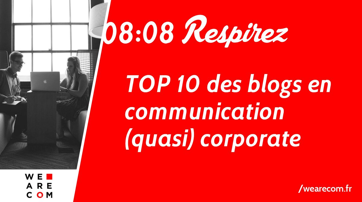 We_are_com's tweet photo. Envie d'être à la page ? On vous partage notre top des blogs en communication ! De quoi respirer enfin, après cette année chahutée 😅 https://t.co/TH6pXDiIov cc @HerveMonier @olivcim @fredfougerat @Emmanuel972 @Adexchange1@nicolasbordas @ReputatioLab @Logonews_dandy https://t.co/hTG5m0Tcw2