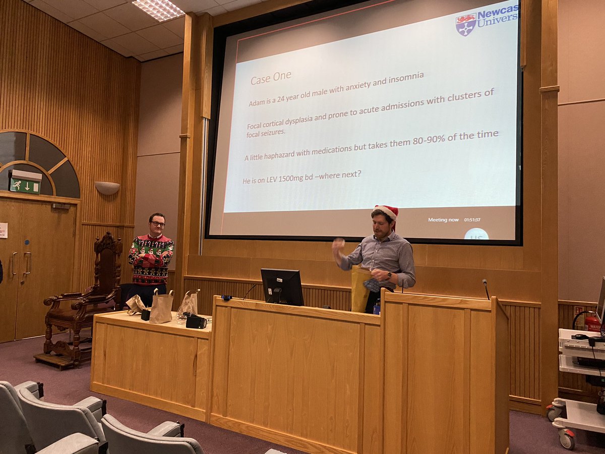 naomiwarren's tweet photo. Really entertaining (and educational) afternoon in neurology. Our Xmas SpR training day....minus the usual food and bar but still fun. Great team. Thanks to all involved @teamneuroRVI https://t.co/2vFhQ2b2QE