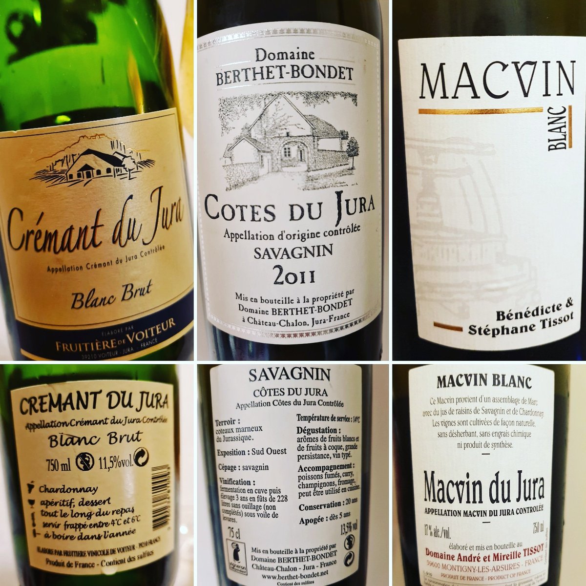 MartinKristek's tweet photo. Kdo by si nevybral? #jura 🇨🇵🥂👍#cremant #chardonnay #fruitieredevoiteur #savagnin #sansouillage @domaineberthetbondet #macvin #stephanetissot #wine #winelover #ostrava #czechrepublic https://t.co/MEfQ7ZAX46