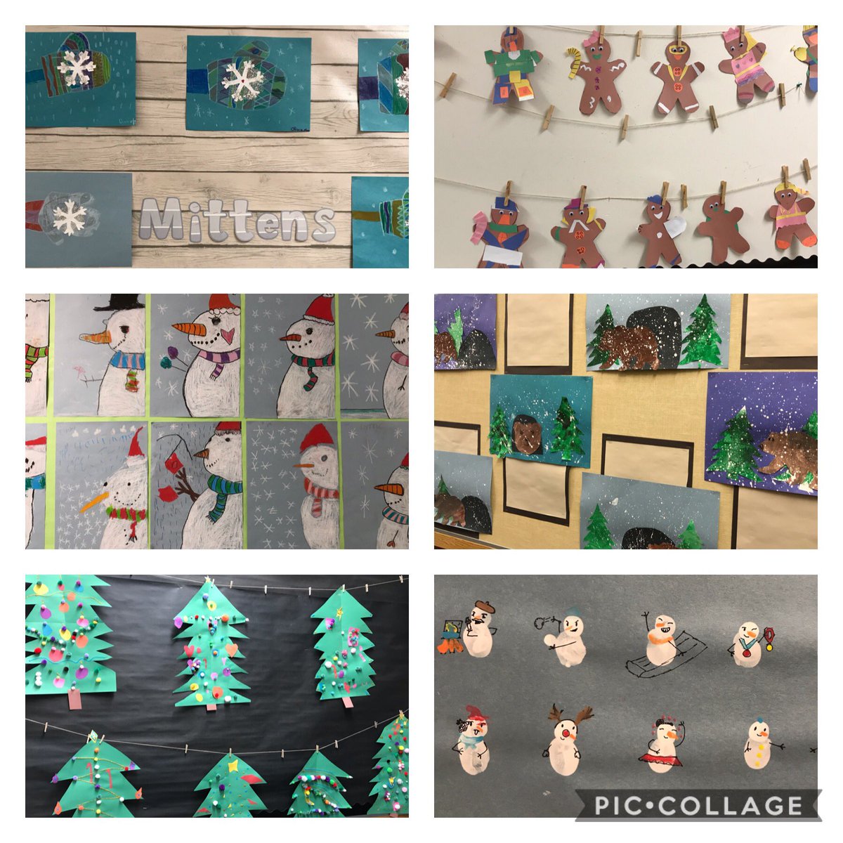 Some beautiful art work done by some of our Walton students.