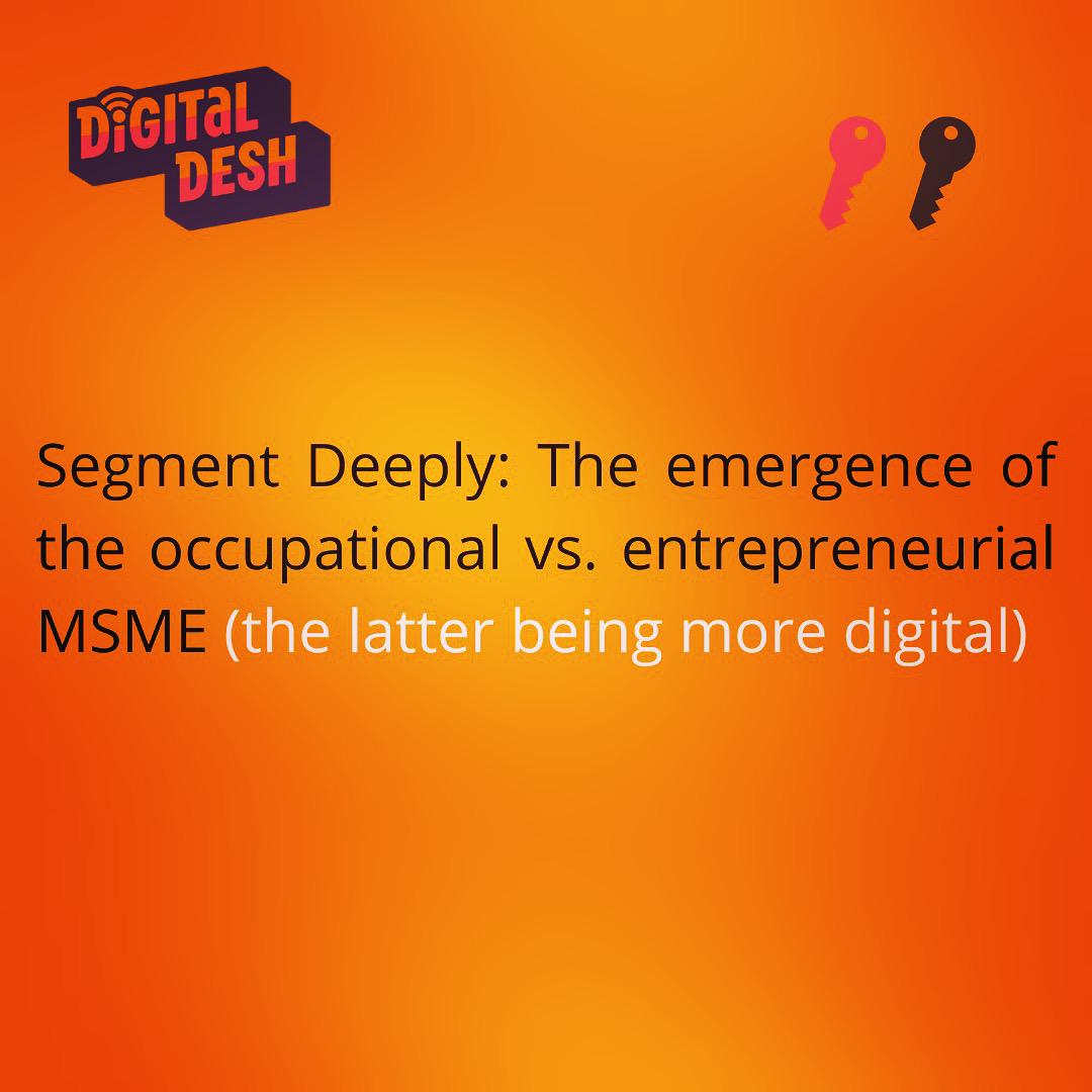 digitaldeshin's tweet photo. Second ππ #digitaldesh
Watch this space for more insights from our 8th Digital Desh Drive!
Also, tag any small business owner or startup you think will get benefit from this report !!
#aatmanirbharbharat #deshruption #smallbusiness #digitalbehavior #marketmindset #future https://t.co/uIsAX63BfF