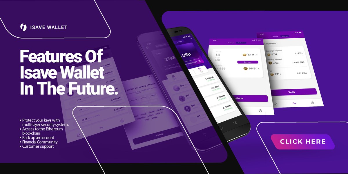 Isave Wallet tweet media