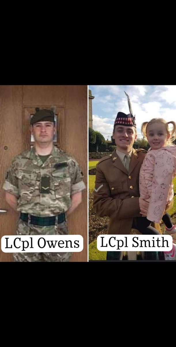 Earlier this year #reservists LCpls Owens and Smith, from B Coy #6SCOTS , volunteered to deploy with #2SCOTS to Afghanistan. They will be spending this Christmas away from home. Normal people doing extraordinary things. @The_Black_Rats @The_SCOTS @2_SCOTS