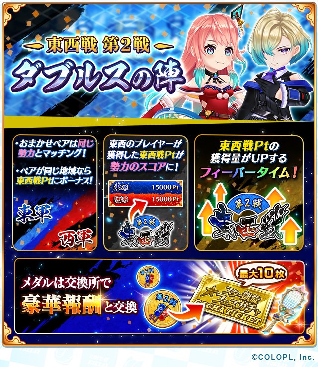 白 猫 テニス ローテーション 白猫プロジェクト 白猫テニス の新作テレビcmを9月1日から同時放映開始 コロプラのプレスリリース