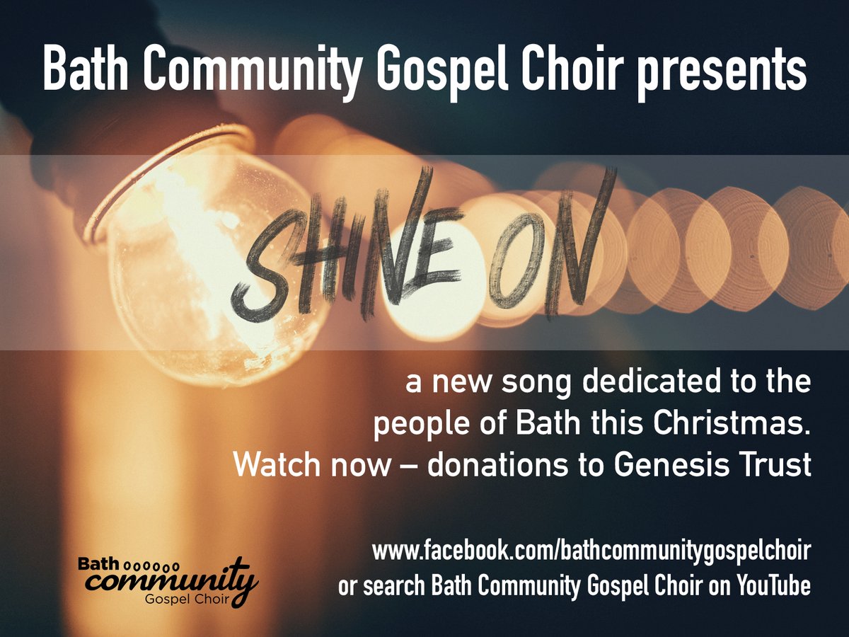 This Christmas, we are blessing our beautiful city with a brand new song written to lift spirits in tough times. Watch it here! youtu.be/pP2dP-QlQc0 Welcoming donations to the important work of @TheGenesisTrust: justgiving.com/fundraising/bc…