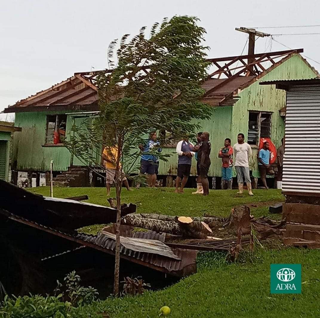 AdraFiji's tweet photo. Our Community Volunteer in Tabia, Macuata sent in updates on devastation caused by #TCYasa. Our footprints are in Tabia through our completed @EUPasifika funded Fiji Pro Resilience Project & @dfat funded trainings on disaster risk reduction.
#TCYasa #DisasterReady #ADRAresponse https://t.co/7FhBm9wQUt