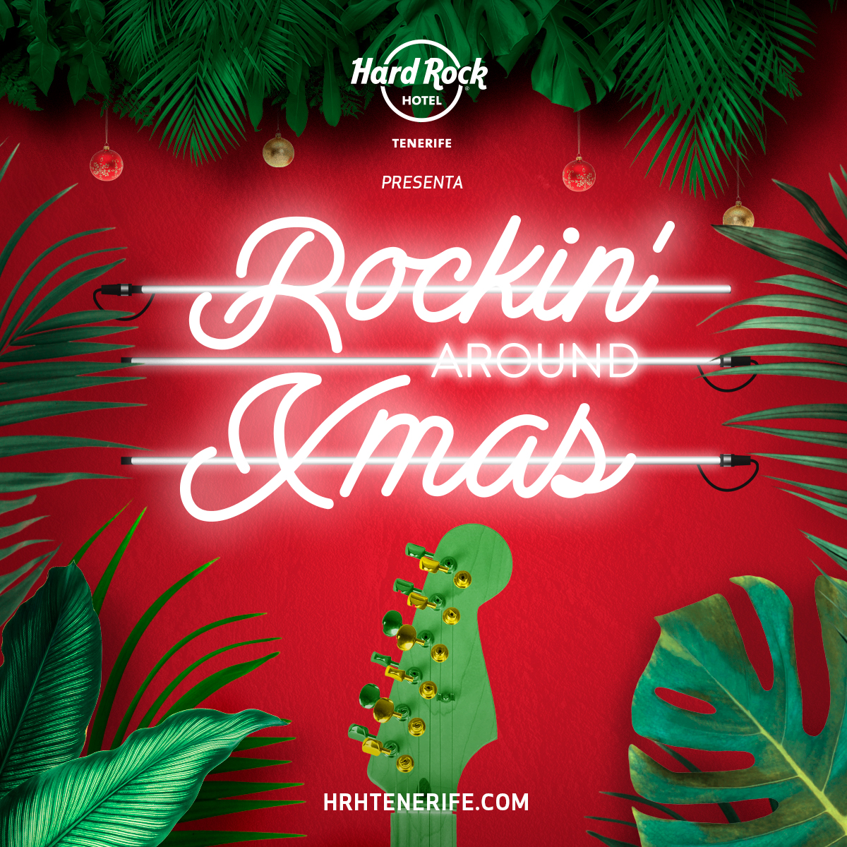 ¿El mejor regalo de estas fiestas? ¡Hard Rock Hotel Tenerife vuelve a vibrar! 🤘
¡Te deseamos todo lo mejor para estas fiestas y esperamos seguir disfrutando juntos del 2021! 🎅🎄 ¡El ritmo te espera en Hard Rock Hotel Tenerife!