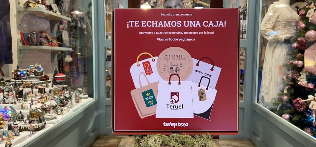 .@telepizza_esTelepizza, junto al Ayuntamiento de #Teruel y Caja <a href="/ruralteruel/">Caja Rural de Teruel</a>, pone en marcha la iniciativa ‘Te echamos una caja’ para promover el #consumo en el #ComercioLocal de la ciudad <a href="/TelepizzaTeruel/">TELEPIZZA TERUEL</a> <a href="/CCATeruel/">CCA Teruel</a> <a href="/ACESTeruel/">ACESTeruel</a> <a href="/Asempaz/">Asempaz</a> extradigital.es/telepizza-le-e…