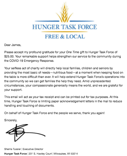 [1/8] Another example of the amazing people on  #Medtwitter!  @acweyand started a fundraiser to fight  #FoodInsecurity, and the community already raising almost $84k in less than 3 days! Join this great cause by donating! I donated to  @hungertaskforce  #Wokefolk  #HCWvsHunger  https://twitter.com/acweyand/status/1339763628174692356