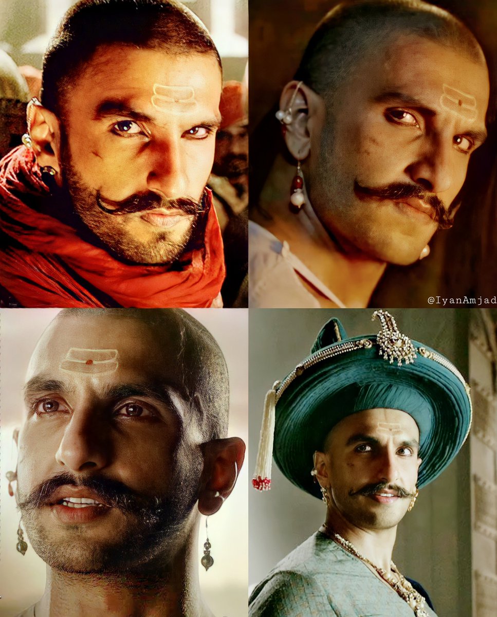  @RanveerOfficial was extraordinary as Bajirao. The terrific actor sinked his teeth into the part and delivered a phenomenal performance. Right from his flawless marathi diction, to his body-language, he totally nailed his role. @bhansali_produc  #5YearsOfBajiraoMastani
