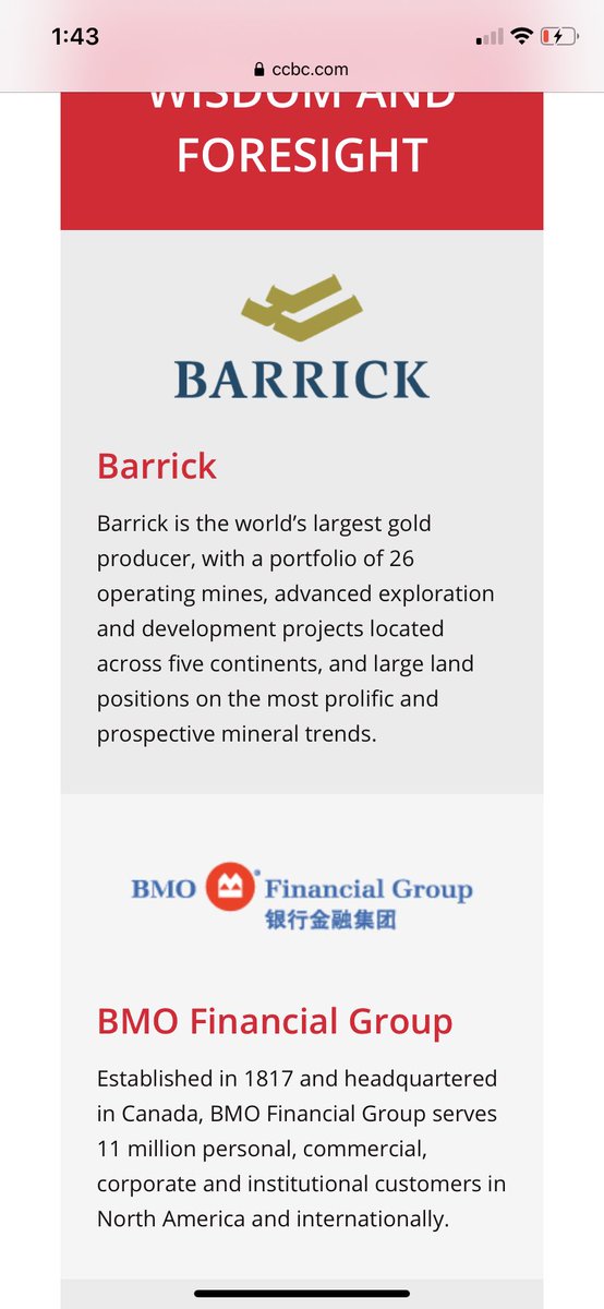 Guess who else is a sponsor of the Canada  China  Business council remember names are important