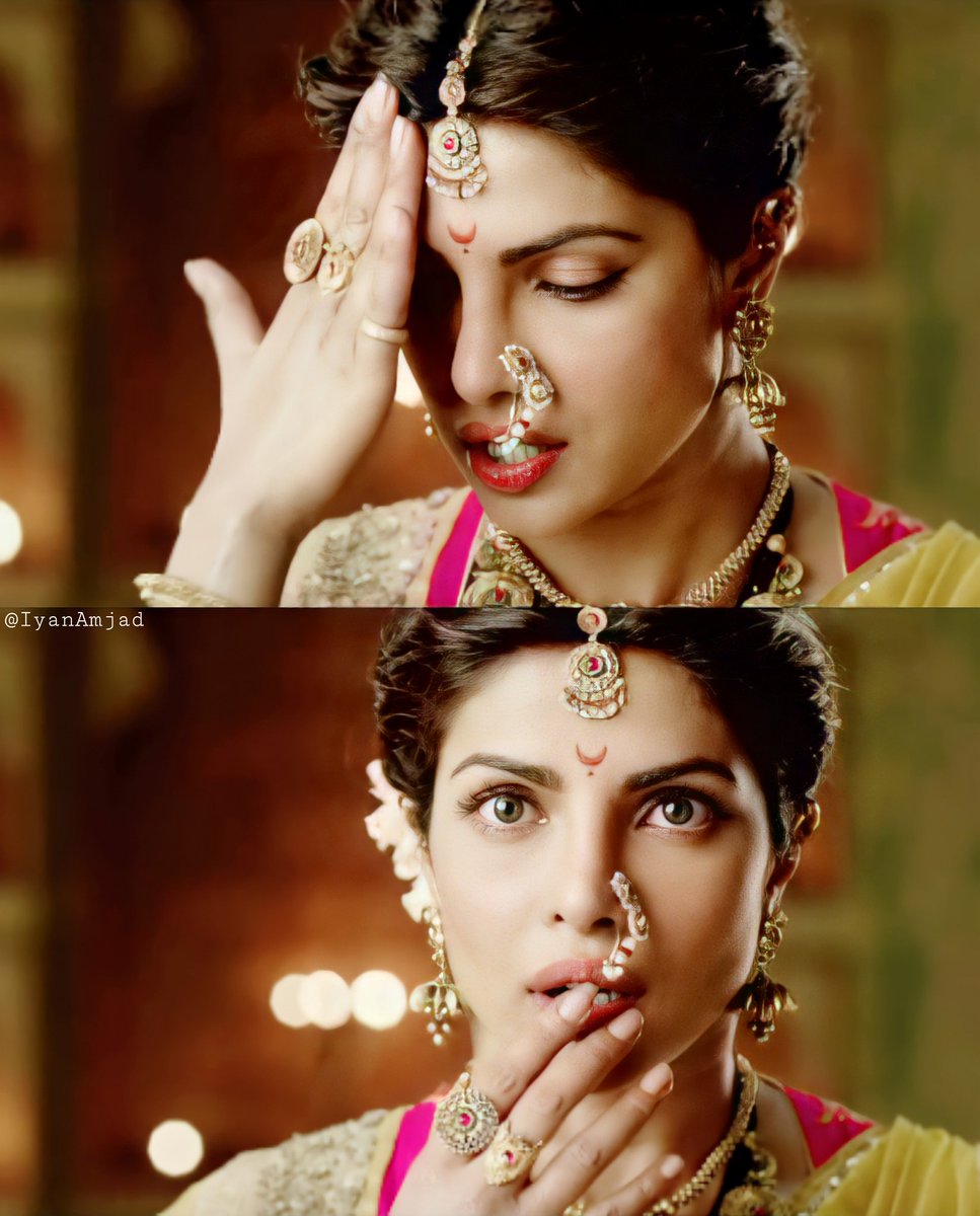  @priyankachopra shone as Kashibai.She conveyed various emotions with near-flawless comprehension of her character's inner world.Her scenes were the highlights of the film and she owned them.One of her most outstanding performances as an artist for sure. #5YearsOfBajiraoMastani