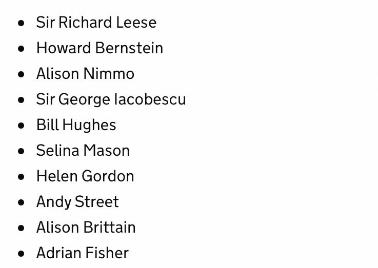 HomesDanielle_G's tweet photo. What a stellar line up for the new Urban Centre Recovery Taskforce - advising Govt how it can work with local leaders to support cities to thrive (spanning housing, planning &amp; regeneration).

Co-chaired by @RobertJenrick &amp; our new @HomesEngland chair #PeterFreeman too. 😊 https://t.co/M4bBkh7FQV