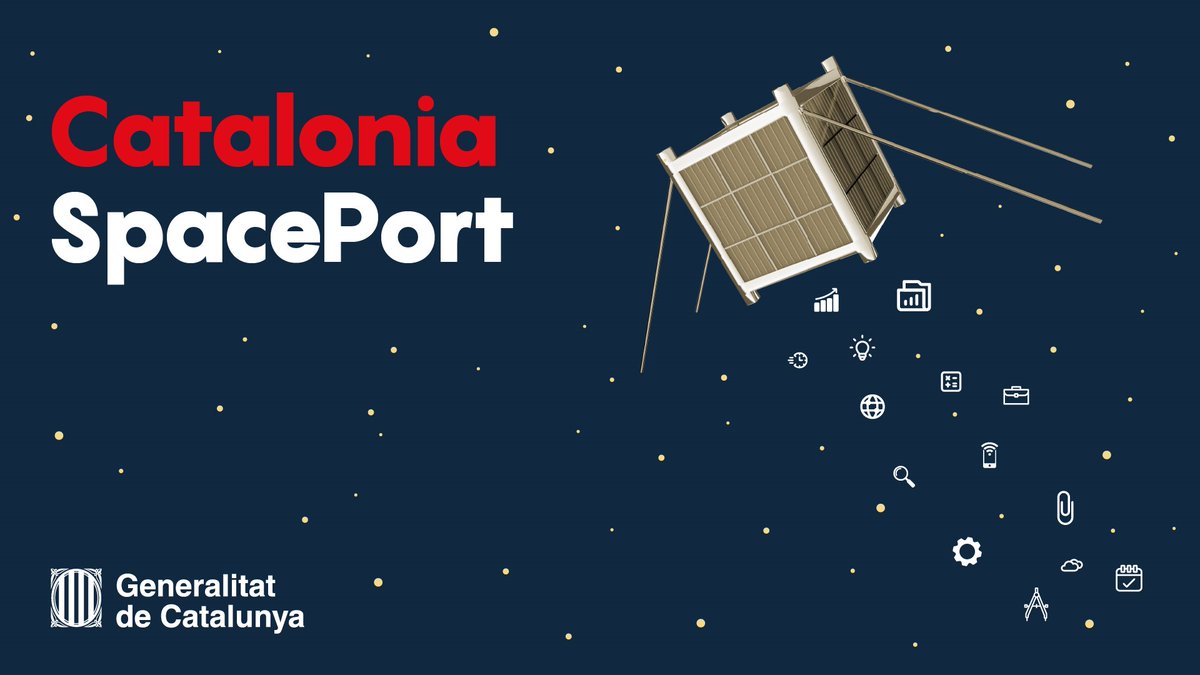 📢🆕#Bondia, primers passos de la #NasaCatalana. Avui, a les 12h, presento el que serà el 1r "port espacial" d'Europa dedicat a missions de nanosatèl·lits des de l’aeroport d'Alguaire.

🔴Ho pots seguir en directe aquí 👉 bit.ly/3kU8TsQ