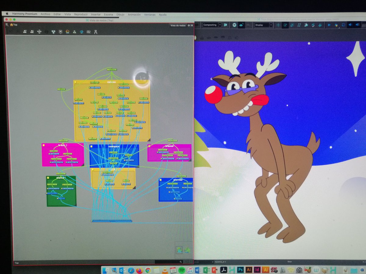 Merry Christmas <a href="/ToonBoom/">Toon Boom Animation</a>!! #cutout #animation