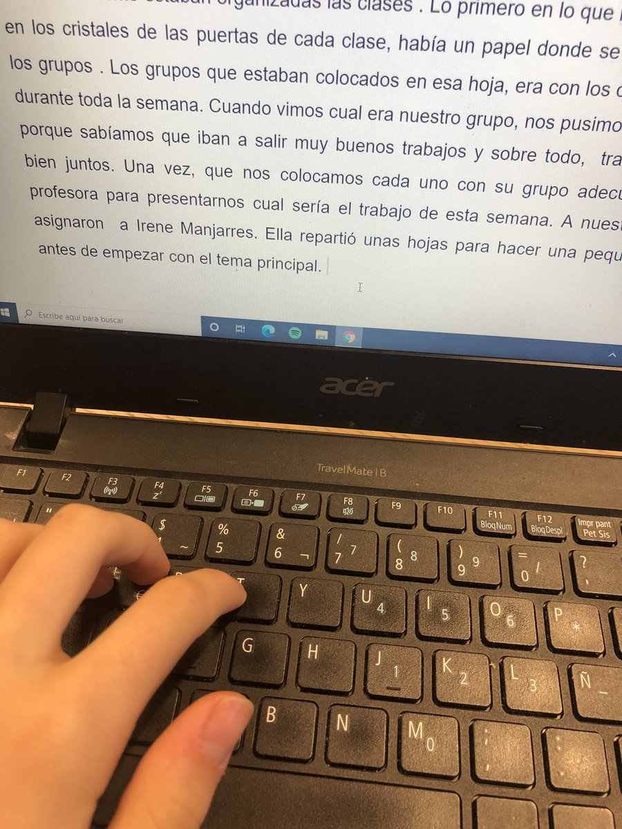 Taldea7DBH4's tweet photo. Hoy estamos cada uno haciendo un trabajo, no nos da tiempo a terminar!💨 https://t.co/mTGyEZto6Y
