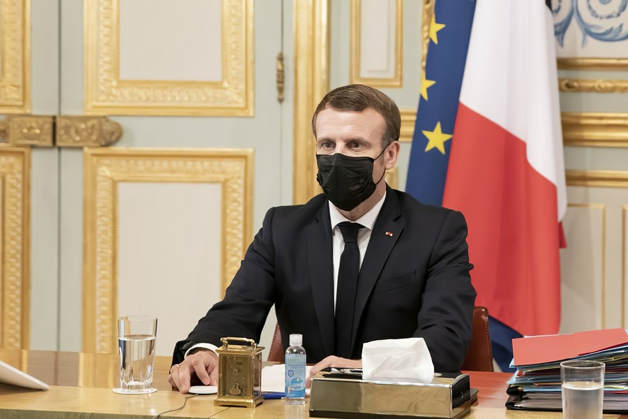 PDChina's tweet photo. President Xi Jinping on Friday extended his wish of a speedy recovery to his French counterpart, Emmanuel Macron. (file pic) https://t.co/12Iv2kPfQy