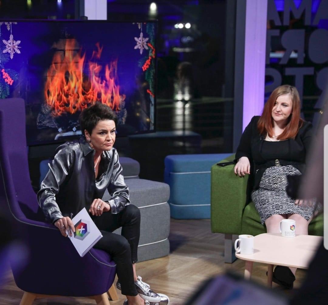 Fionasstalker's tweet photo. We were on fire @AngelaHaggerty π₯ π₯π#BBCelectioncafe https://t.co/Rgtnav4VWc