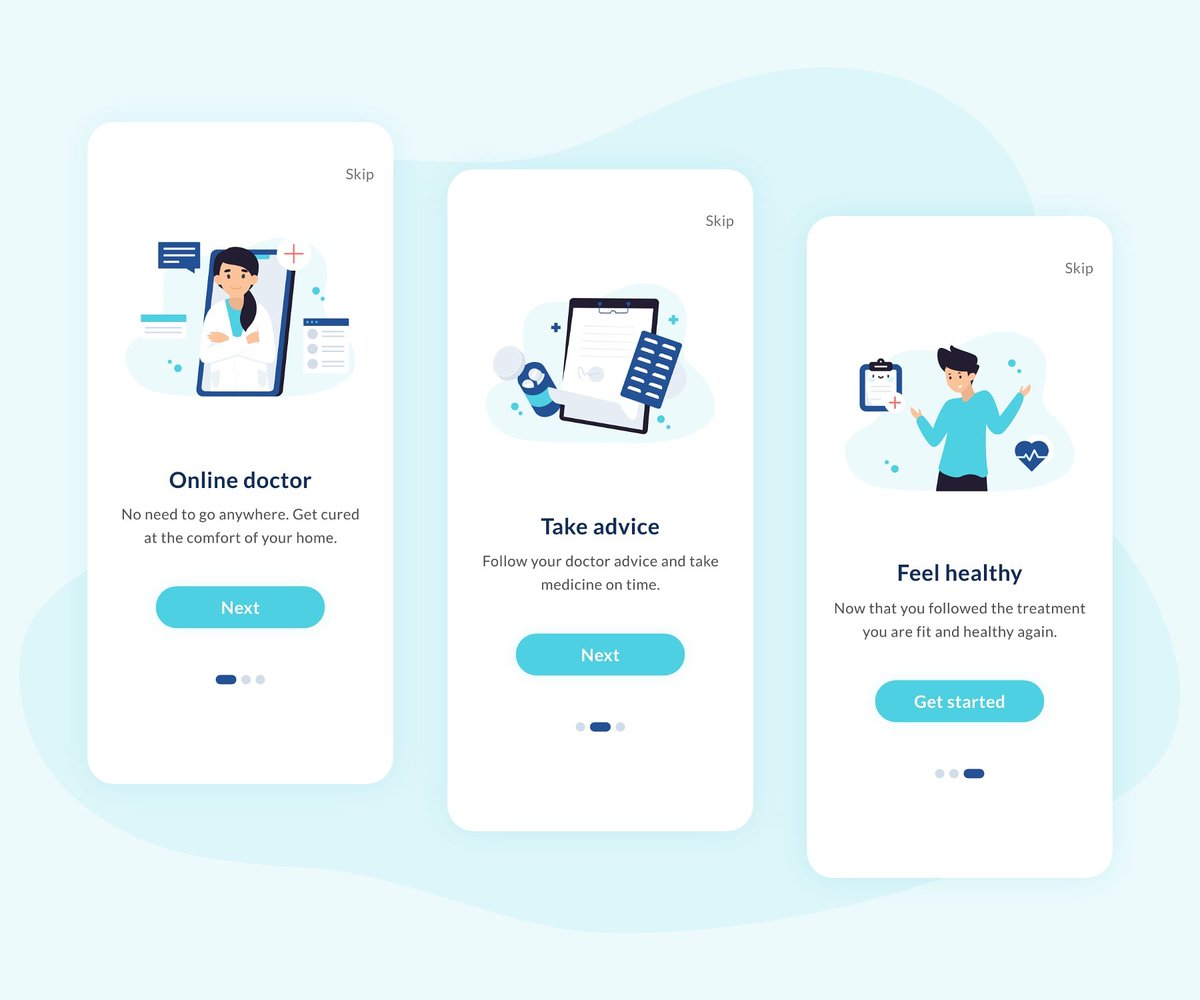 hanishasharma_'s tweet photo. Online doctor consultation app
.
.
.
.
.
#uiux #uidesign #userinterface #appdedign #ios #android #dribbble #freelancer #designer #GraphicDesigner #icons #illustration #like #share #webdedigner https://t.co/x573BcjsMd