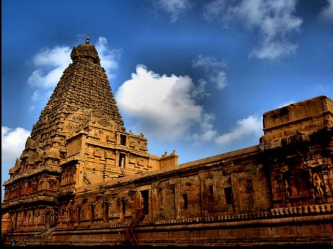 This lead to active trade with South Asian countries.Malabar was made center of trade.Rajaraja I and Rajendra I marked their victory by building Shiv and Vishnu Mandirs in South. Brihadeshwara at Tanjore was built in 1010 is the most remarkable amongst them.