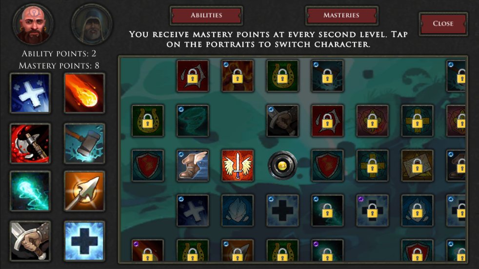 Winter Event comes soon to Moonshades. 😄
- Mastery system
- Winter Event
- Mine stone behind the moonstone altar runestones
- Moonstones can be turned off in the settings
- UI and localization fixes
- Added new dialogs, decoration texts and notes
