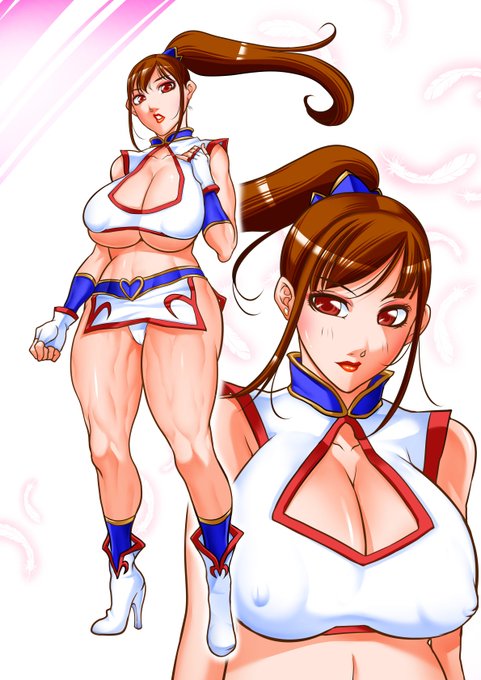 [R-18] 飛竜の拳のミンミンの差分、新たに作ってみました。 #むちむち #飛竜の拳 #ミンミン(飛龍の拳) https://t.co/4CrGRSjysH 