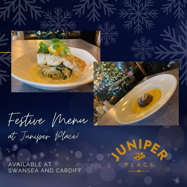 juniperplacesa1's tweet photo. Celebrate the festive season and the last weekend before Christmas in style with a 2 or 3 course meal at Juniper Place. See our full menu and book today for today, Saturday and Sunday 🎄
#MakeTheMostOfUsWhileYouCan #ChristmasLunch #Swansea #Cardiff
https://t.co/HjDFhuw3eF https://t.co/UzQlvR4cgL