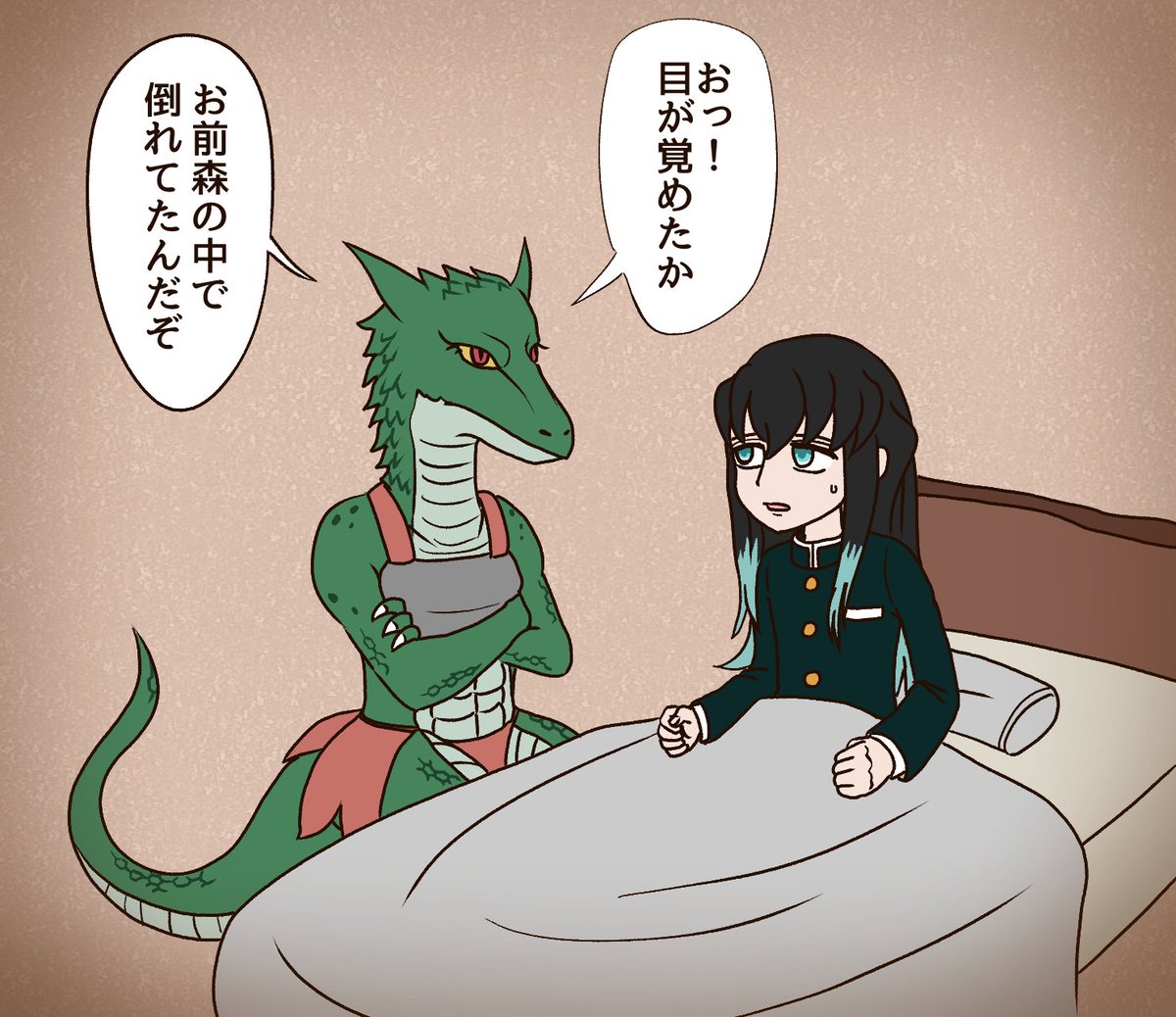 鬼滅の刃のキャラは異世界転生ものの導入書きやすそう 