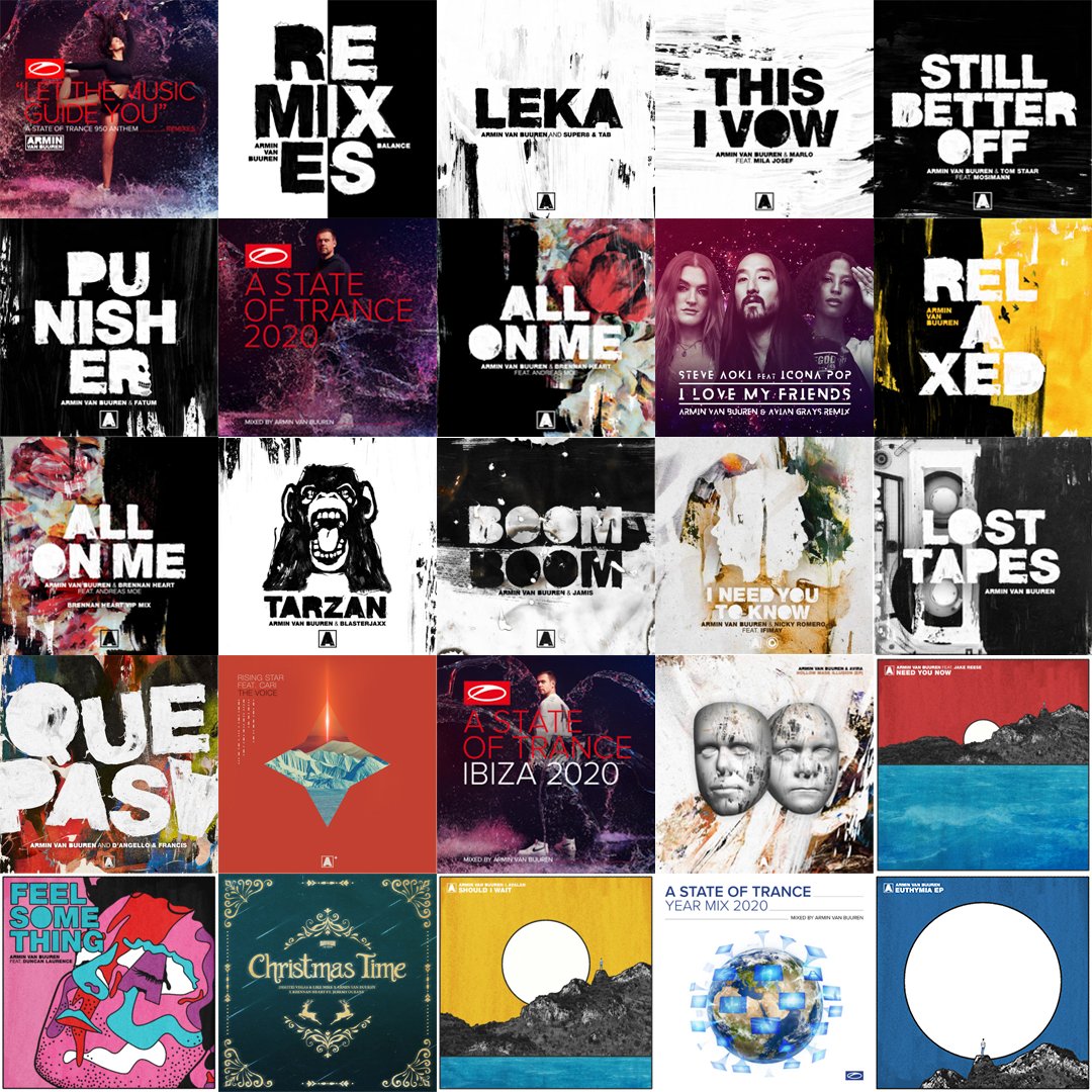 arminvanbuuren's tweet photo. We have barely been able to share our love for music in person over the past twelve months, but I'm so glad that we were still able to connect online through the music itself. P.S. I've added all my 2020 releases to my ‘Presents’ playlist! -> https://t.co/YcO1nIbscv https://t.co/3V9r3uyYKW