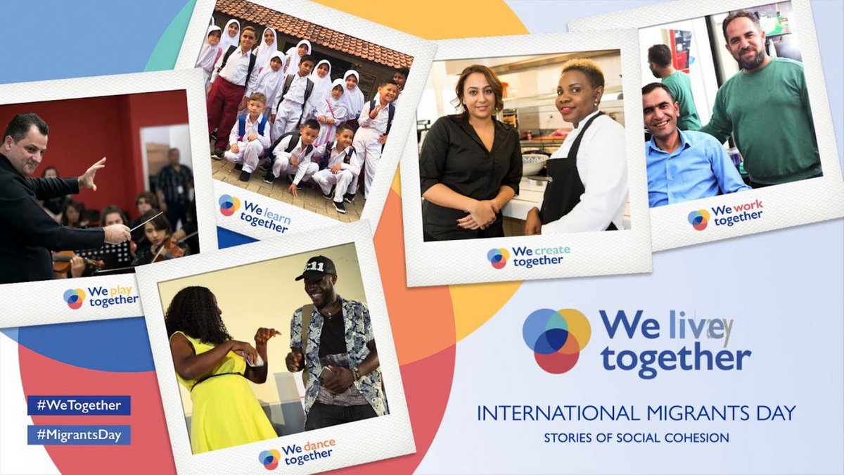 EIB's tweet photo. The focus of International #MigrantsDay this year is on social cohesion &amp; all the things we do together➡️The EIB Economic Resilience Initiative helps build more inclusive communities to be able to better grow together like in #Serbia 🇷🇸  https://t.co/fr7W80OLyx #WeTogether https://t.co/i65eidRMSf