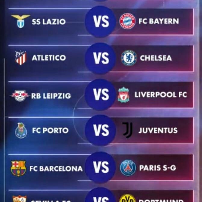 PlanetSports2M's tweet photo. Round of 16 draw ✅
Most exciting tie? 🤩

#UCLdraw | #ucl 

#planetsports #planetsports2m #uefachampionsleague #uefaawards #prosoccer ⚽ https://t.co/fxjDDwWqn2