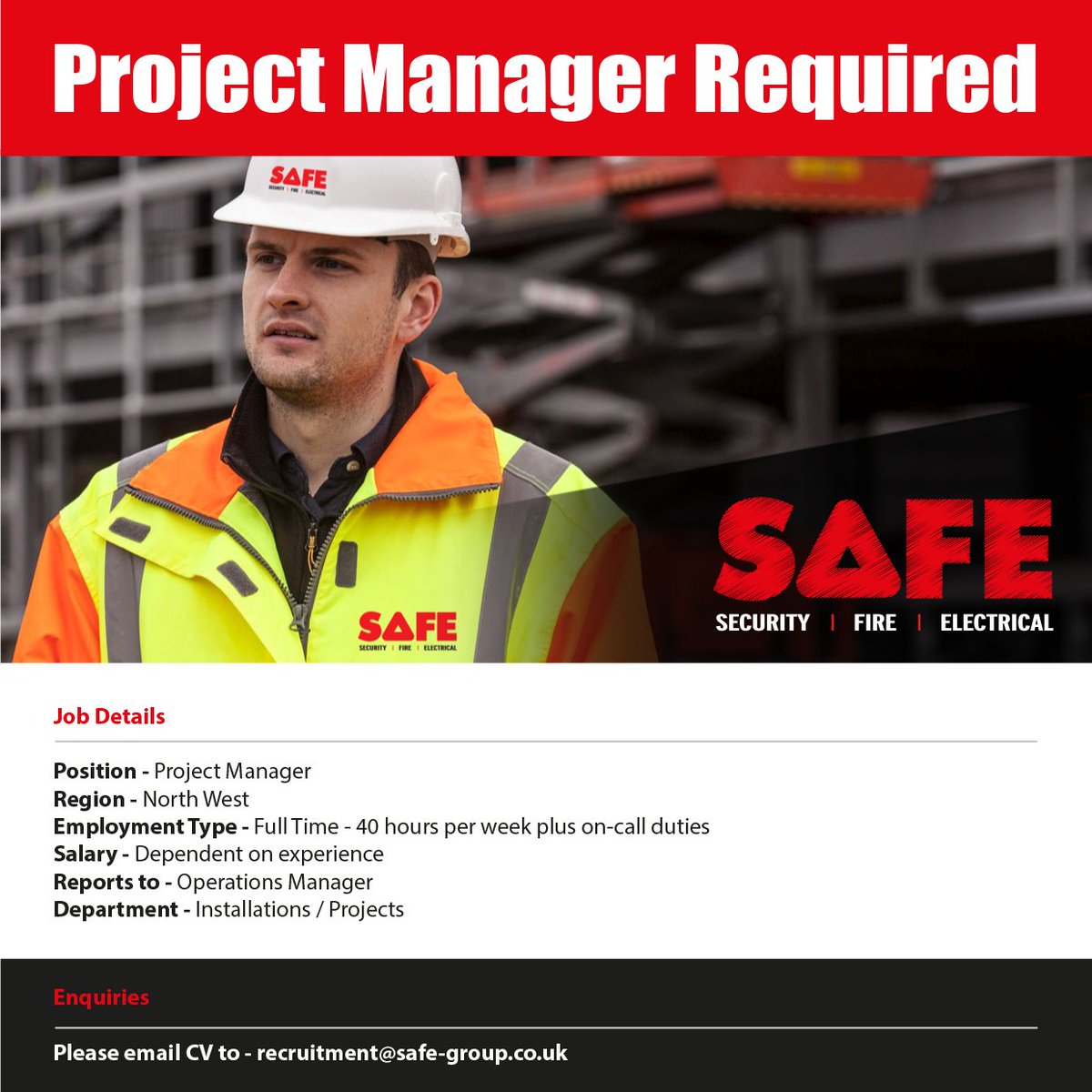 linkedin.com/posts/neil-dru…

Please email CV to - recruitment@safe-group.co.uk

#securityindustry #projectmanagement #engineering #safetymanagement #security #firesafety