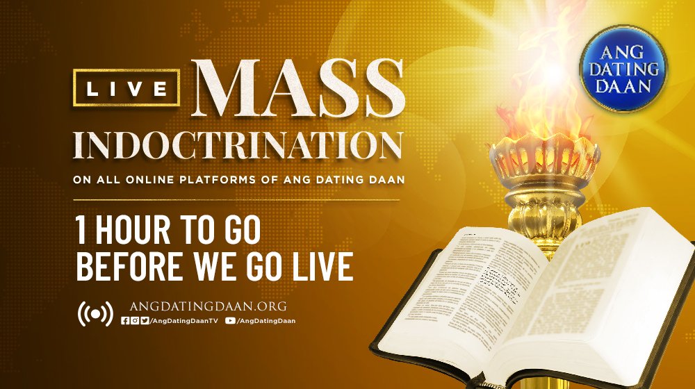 PasamicJr's tweet image. Day 44 of Mass Indoctrination
#PureDoctrinesOfChrist