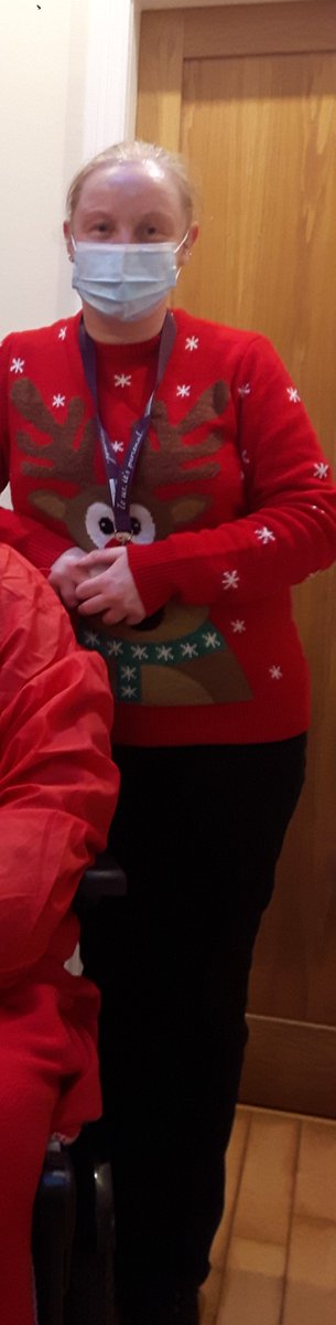 Some more of our #CAREGivers wearing #redtowork today for the <a href="/wlrfm/">WLR</a> Christmas Appeal for St. Vincent De Paul Waterford 🎅 #BeALittleStar