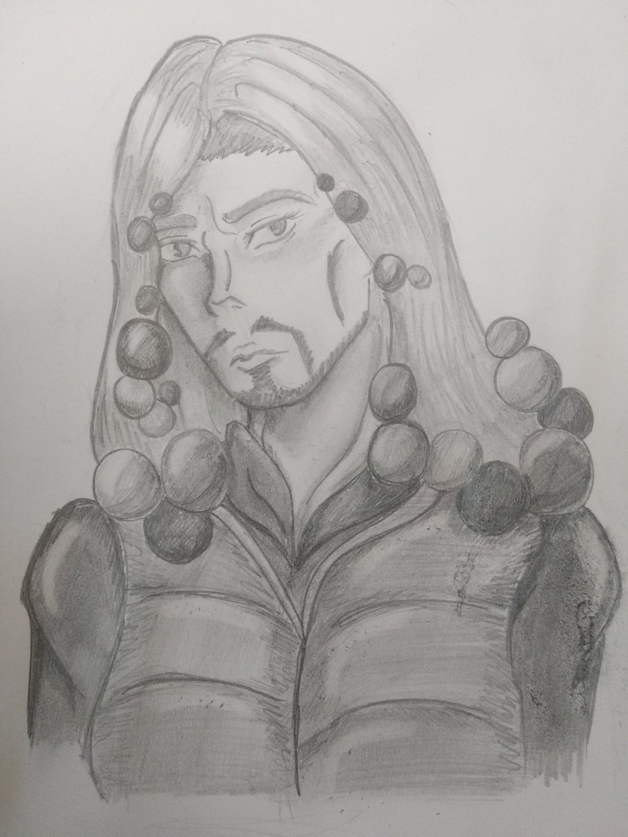 StuffySoul's tweet photo. Давно я не рисовал 
Гороховый дед - Нориске х) 

#Jojo #Jjba #Norisuke https://t.co/2BDAeHariw
