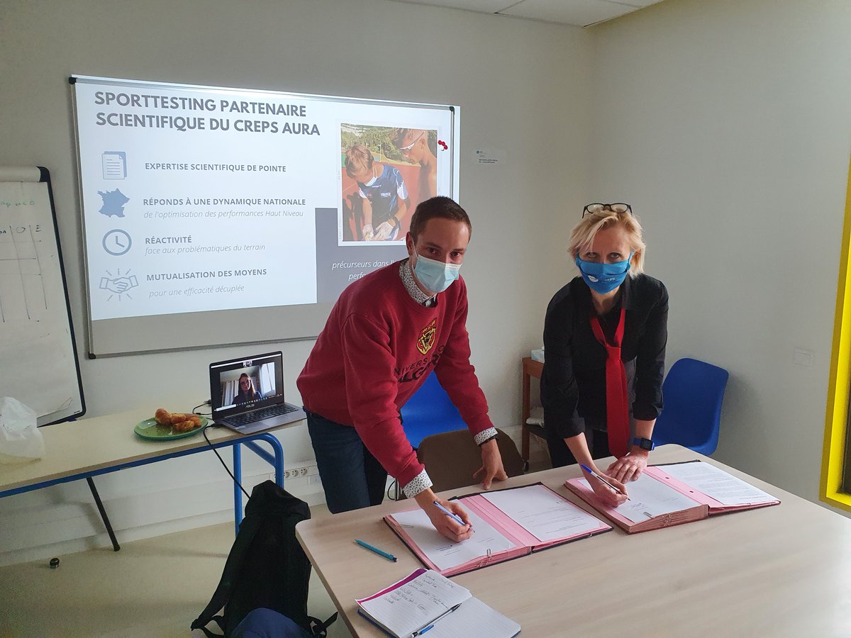 crepsvpa's tweet image. [#Actus]

Nous avons choisi #SportTesting comme partenaire scientifique pour accompagner les sportifs de #HautNiveau d&apos; @auvergnerhalpes dans leurs objectifs de #performance.

C&apos;est présence du @GRAND_INSEP qu&apos;une convention a été signée.