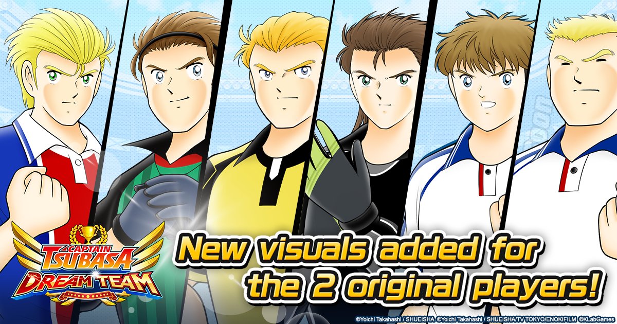 KLab Inc. auf Twitter: „“Captain Tsubasa: Dream Team” Original Players Alfredo Di Piazzolla (CV: Junko Minagawa) and Diago Rossi (CV: Rikiya Koyama) Debut Today! See press release for full details: /XVzelkRkyb #KLab # KLab Inc. auf Twitter: „“Captain Tsubasa: Dream Team” Original Players Alfredo Di Piazzolla (CV: Junko Minagawa) and Diago Rossi (CV: Rikiya Koyama) Debut Today! See press release for full details: /XVzelkRkyb #KLab #