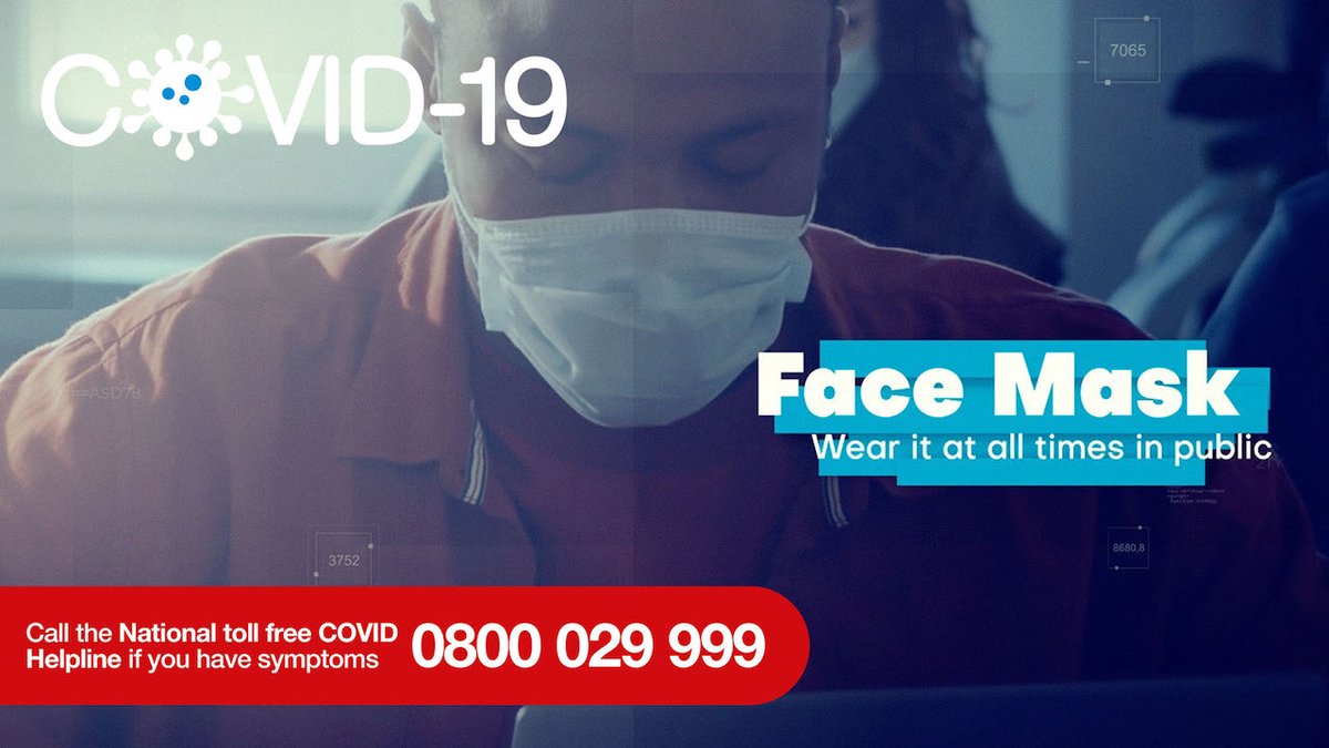 CPUT's tweet photo. Wear your mask and stay safe this festive season.
Call the National toll free COVID Helpline if you have symptoms 0800 029 999
#WeAreCPUT #KeepCreatingfutures https://t.co/LC5XGA4yFZ