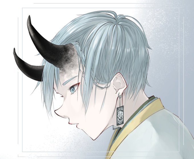 ツノ イラスト ツノ イラスト 描き方 ツノ イラスト ツノ イラスト 描き方
