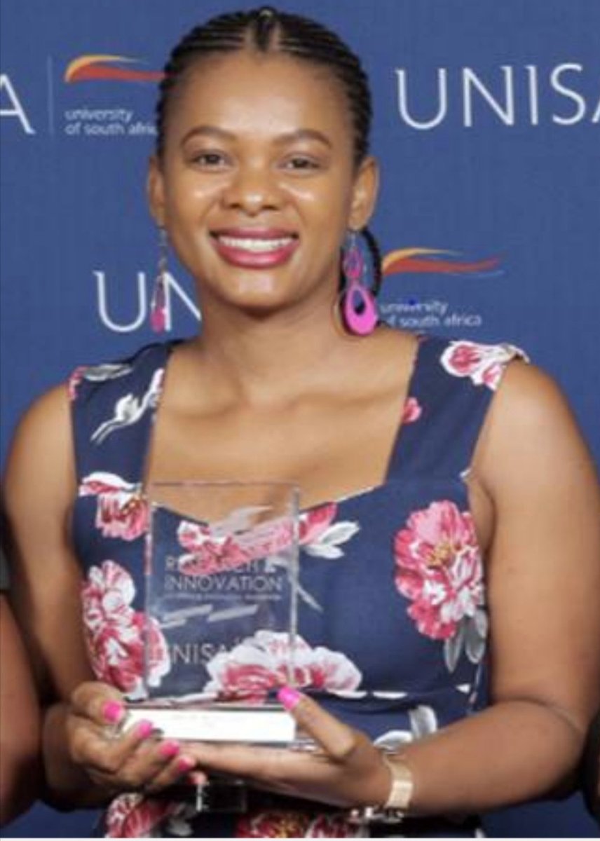 UnisaCSET's tweet photo. #Congratulations to Dr P Mbule, from the Department of #Physics, #CSET @unisa who has been selected as a participant in the Future Professors Programme Phase 1: Cohort 2. "Congratulations on your well deserved success" said @DrBladeNzimande @HigherEduGovZA https://t.co/RvOAqT5GcR