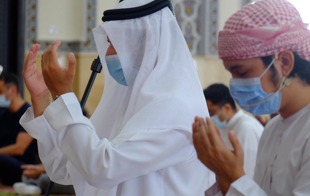 khaleejtimes's tweet photo. #Rainprayers in #UAE: Faithful offer the #SalaatAlIstisqaa, a special prayer for #rain at #Dubai's Al Farooq Omar bin Al Khattab Mosque. https://t.co/rAO7op8NaC
Photos: Shihab/KT
@DXBMediaOffice @admediaoffice @DMunicipality @NCMS_media @uaegov @AwqafUAE https://t.co/000cAFsAR0