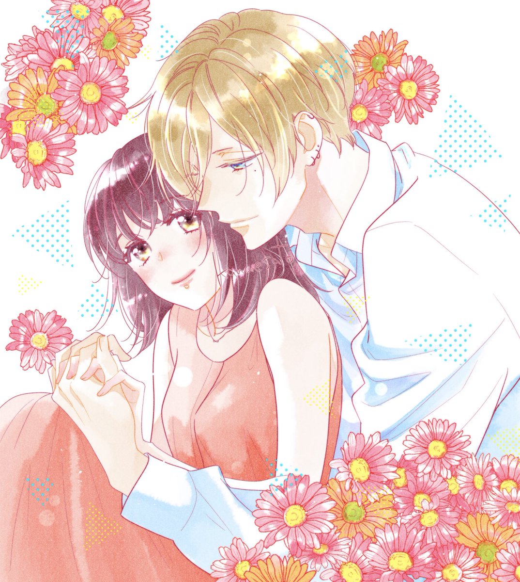 「最近の単話版の表紙イラスト。 」|カナエサト@漫画家のイラスト