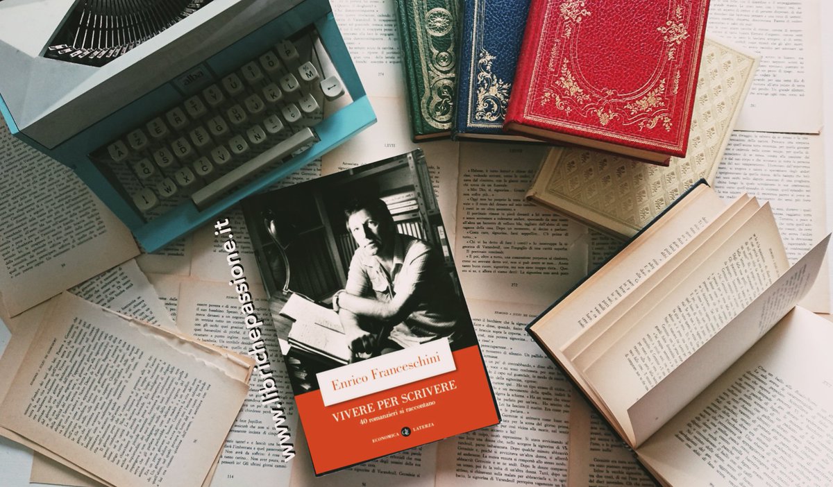 librichepassio1's tweet photo. Recensione del libro “Vivere per scrivere. 40 romanzieri si raccontano di Enrico Franceschini edito da Laterza Editore https://t.co/jMneUSFjy2
#librichepassionepuntoit #vivereperscrivere40romanzierisiraccontano #enricofranceschini #laterzaeditore #recencione #bookstagram #review https://t.co/p7QJSaWxLU